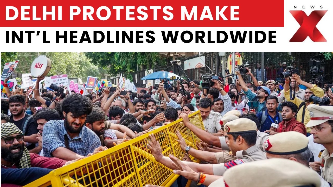 India Under Global Spotlight: Foreign Media Covers Delhi Protests | NewsX
