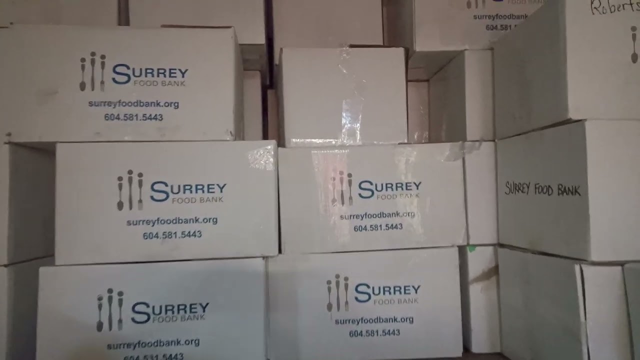 Final Day of Food Drive For Christmas 2023 - Today over 25,000lbs Picked Up ProPics Canada Media Ltd