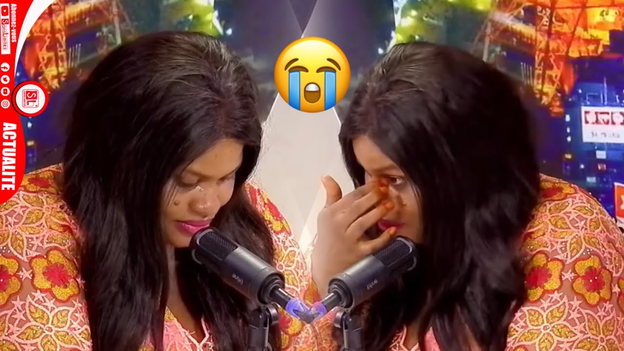 Oh Ndeysan Ouleye Mané craque et fond en larmes sur le plateau