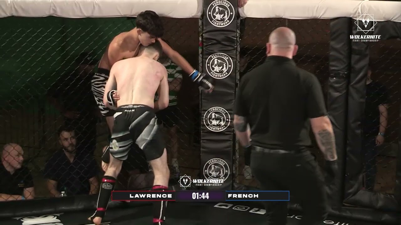Рис Лоуренс против Арчи Френча | Wolkernite Fight Championship 5 | МАТЧ ЗА ТИТУЛ ММА среди юниоров