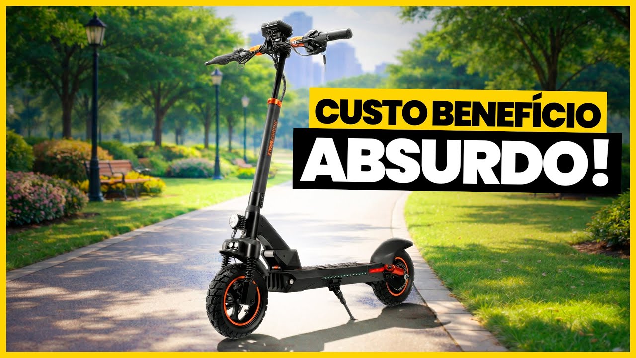 Honeywhale M4: Patinete Elétrico COMPLETO e POTENTE! Vale a pena?
