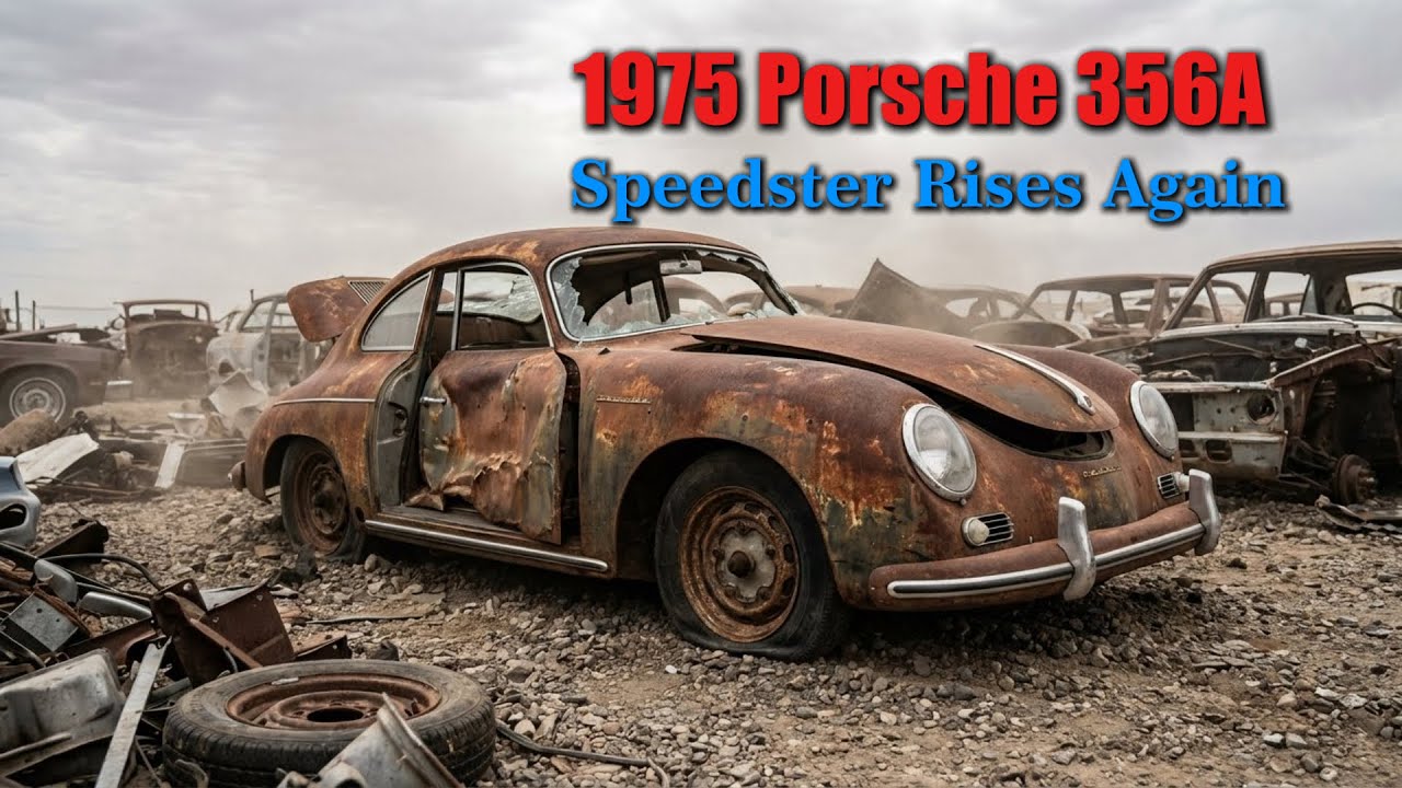 1975 Porsche 356A Speedster Rises Again | Cinematic Restoration by AI