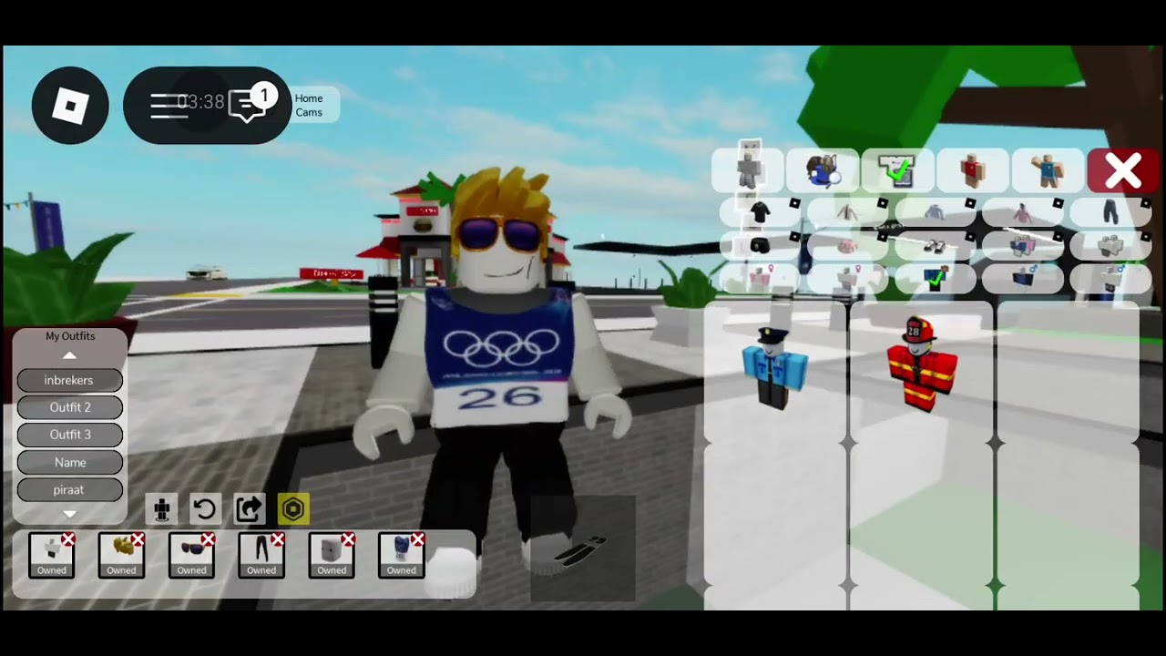 Ik film de  gewone mensen van de olympische spelen 