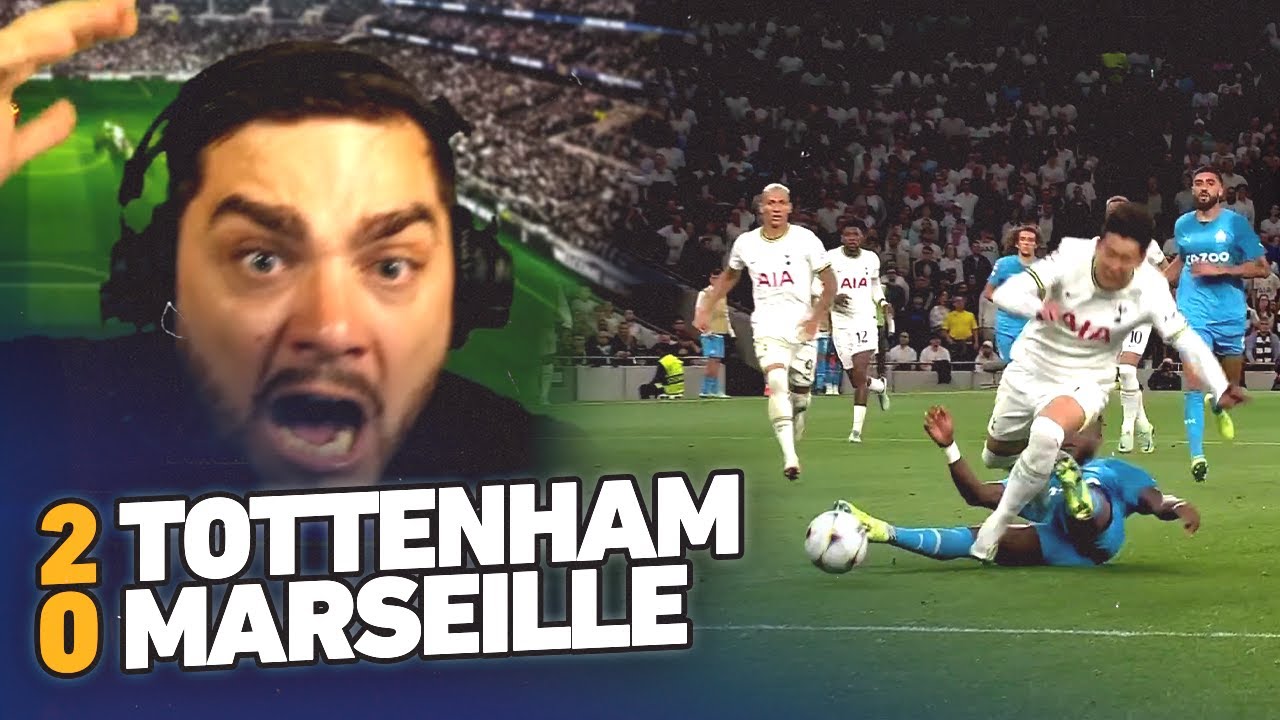 Tottenham vs OM (2-0) - CRUELLE POUR L'OM - Live R&eacute;action Sowdred