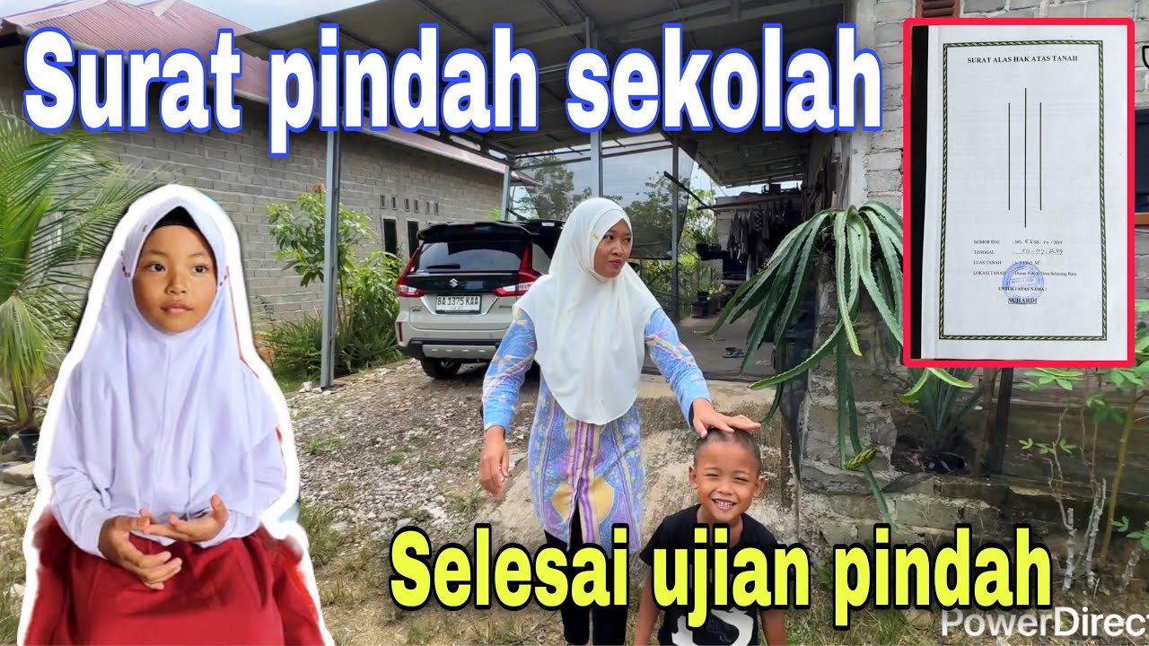ARA PINDAH SEKOLAH DI KAMPUNG⁉️ MENEMANI NENEK DI KAMPUNG