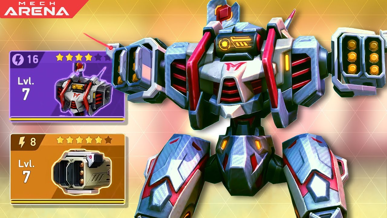 Orion + Strike Rocket 8 🤯| Easy Long Range Damage | Mech Arena