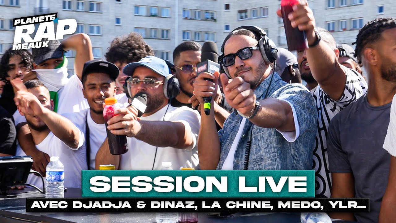 SESSION LIVE avec Djadja & Dinaz, La Chine, Medo, YLR, RDN, Billy, DDZ... ! #PlanèteRap
