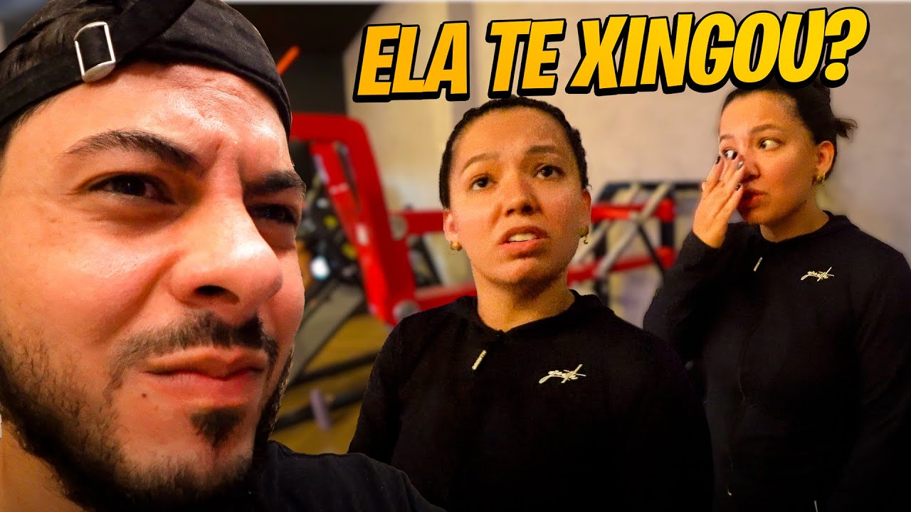 A MULHER ME XINGOU NO MERCADO E A THAINÁ ME DEFENDEU!