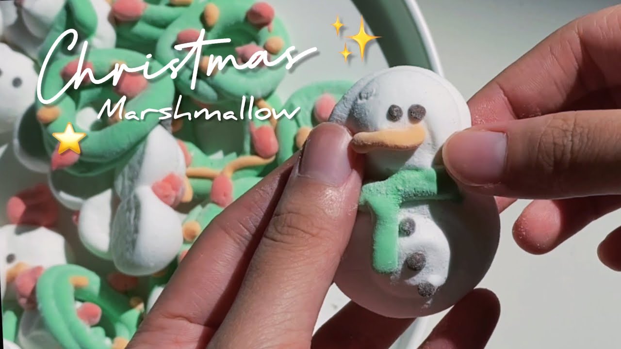 มาร์ชเมลโล่ ต้อนรับคริสต์มาส I Christmas Marshmallow - kg baking