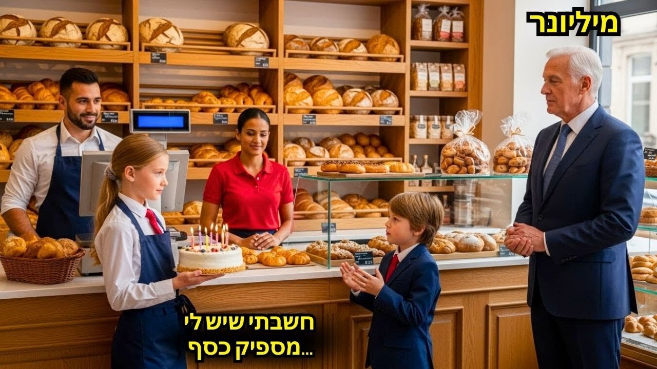 המיליונר ראה את בת המשרתת מחזירה עוגה — הסיבה גרמה לו לבכות!
