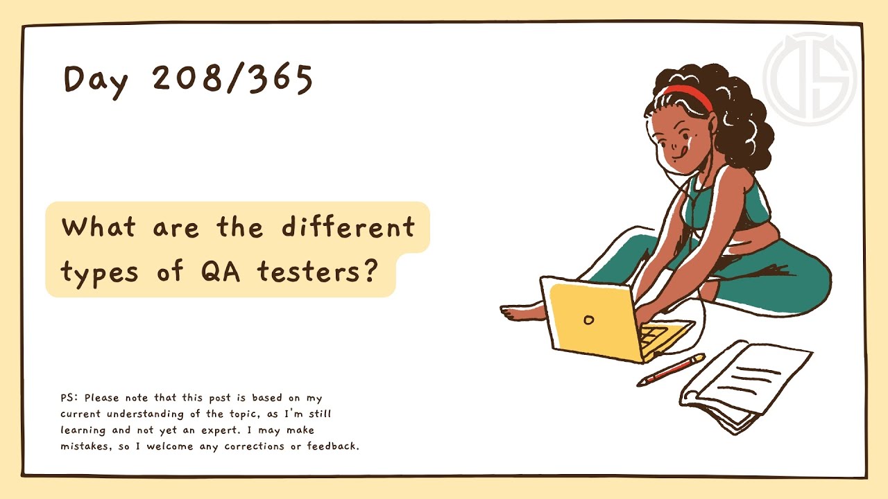What are the different types of QA testers?