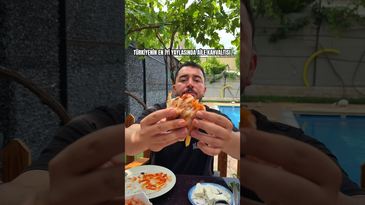 ￼￼T&uuml;rkiyenin en iyi yaylasında aile kahvaltısı😍