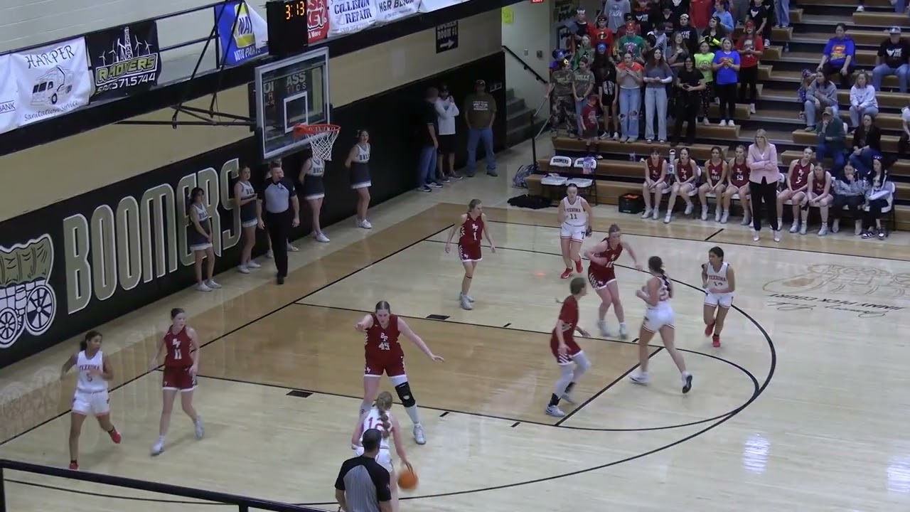 Texhoma vs Balko Area Tournament Girls Basketball 02/26/2026