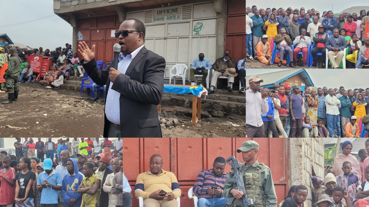 AFC/M23 Nyiragongo : plus de 15 jeunes rejoignent volontairement l’ARC lors d’un meeting populaire