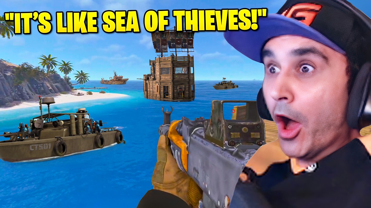 Summit1g Reacts to NEW Rust DEEP SEA Update & is Shocked!