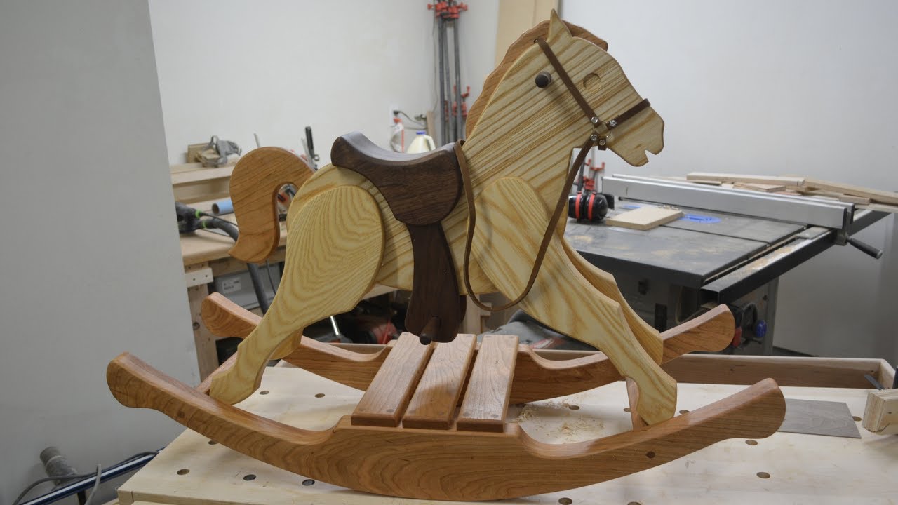 Building a Wooden Rocking Horse | Woodworking