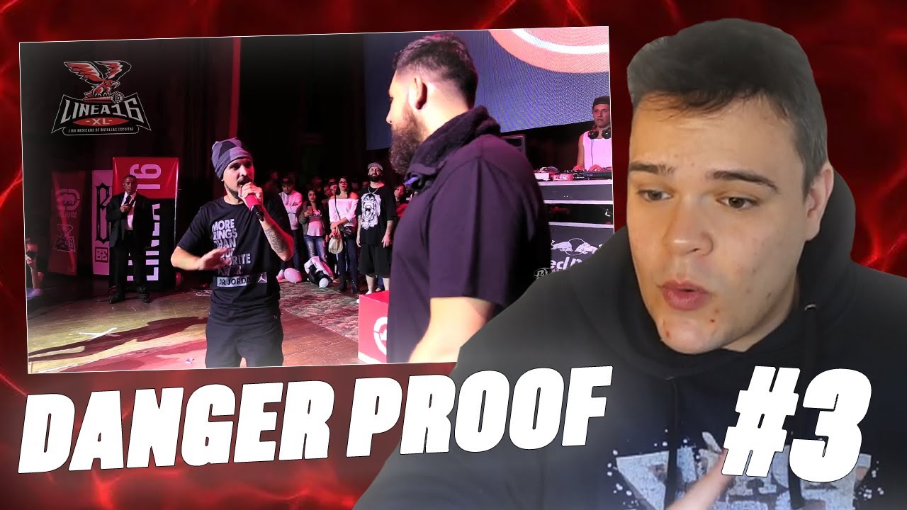 🥷🇲🇽 DANGER vs PROOF II RAP EXQUISITO II ESCRITAS LEGENDARIAS #3