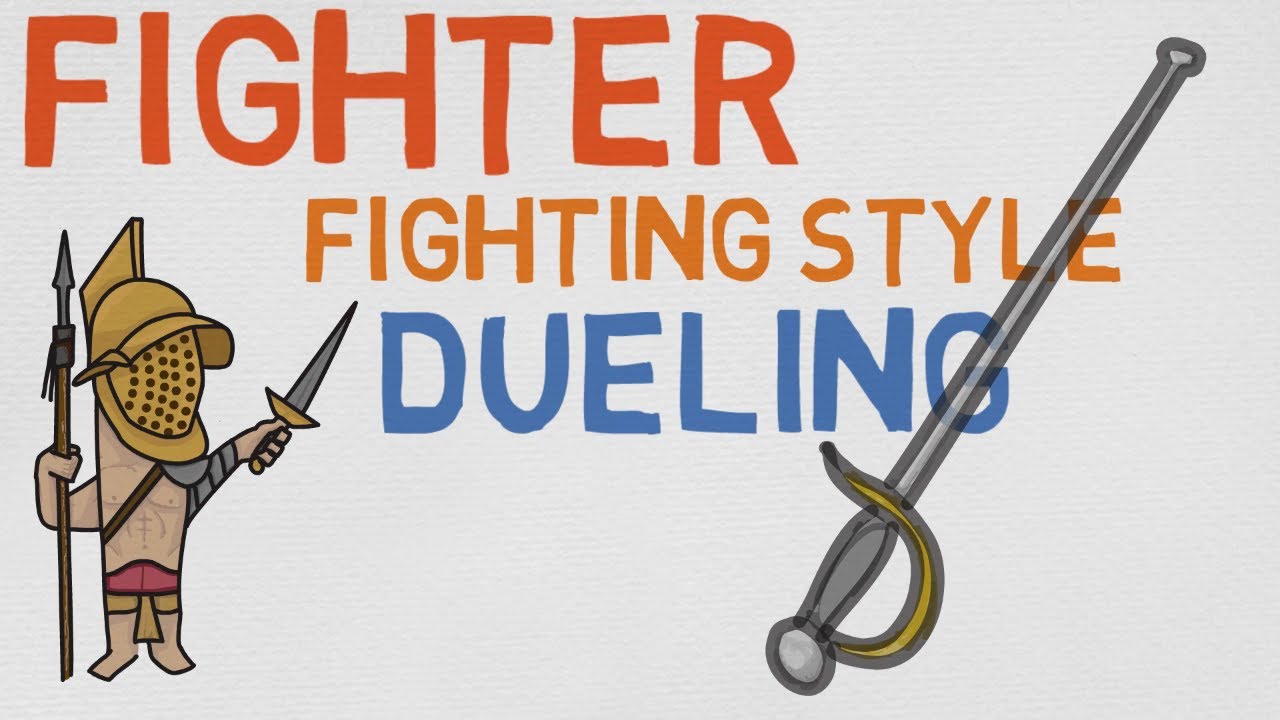 Fighting Style #3: Dueling (DnD 5E)