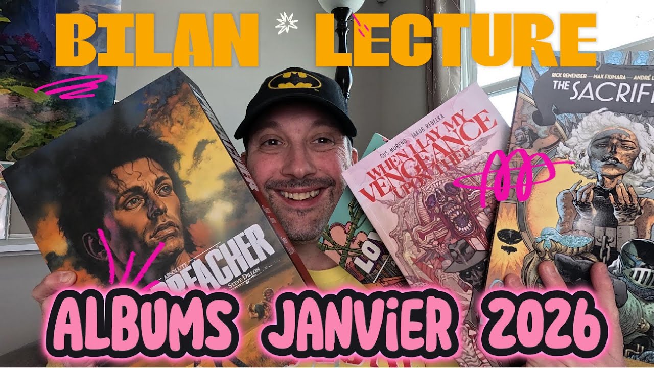 CDM – Bilan lectures albums | Janvier 2026 📚