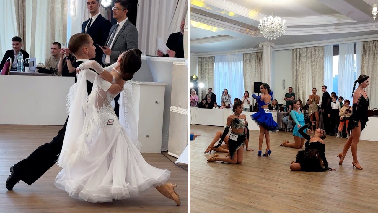 💃🏼Взрослый Турнир Бальные Танцы🙀 Потрясающе / Одесса Майский турнир Аркадия 2025 Ballroom Dancing