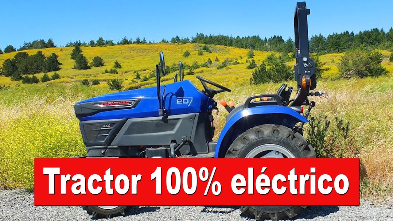 Tractor 100% eléctrico