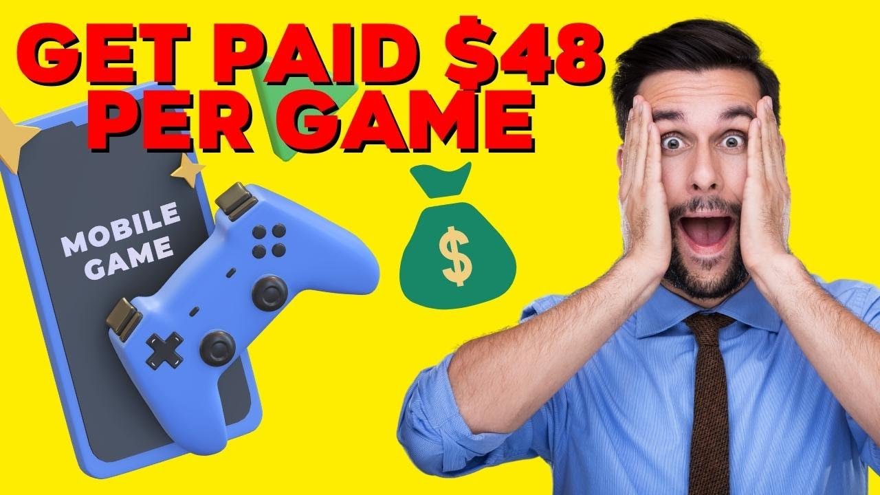 Get Paid $48 DAILY To Play Games (FREE PayPal Money) | Make Money Online 2022