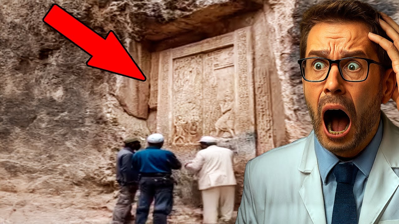 Cette porte m&eacute;galithique est scell&eacute;e et FERM&Eacute;E depuis des milliers d&rsquo;ann&eacute;es