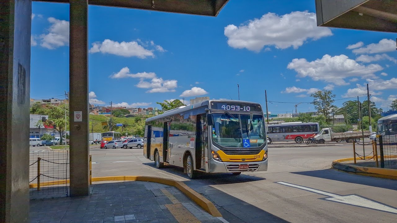 Terminal Cidade Tiradentes - Movimentação De Ônibus (Vídeo 6)