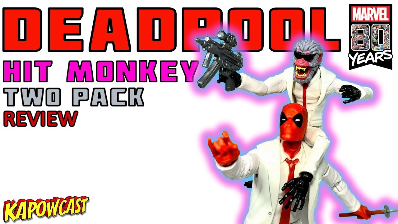 Marvel Legends Deadpool And Hit Monkey 2-Pack Review