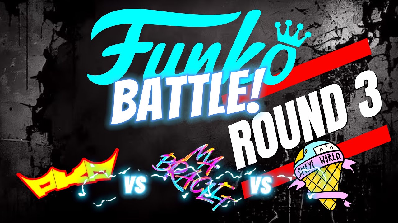 $3,000 Funko Pop Mystery Box Battle ROUND 3 - SMEYE vs POPKINGPAUL vs MABRACLET
