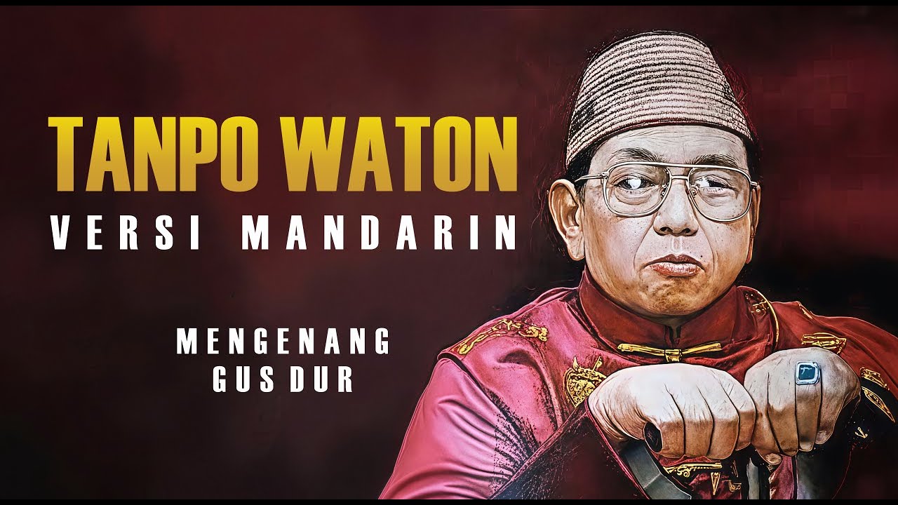 SYI'IR TANPO WATON - Versi Mandarin (Taichi Master Style) | Merinding! Cover AI Gus Durian