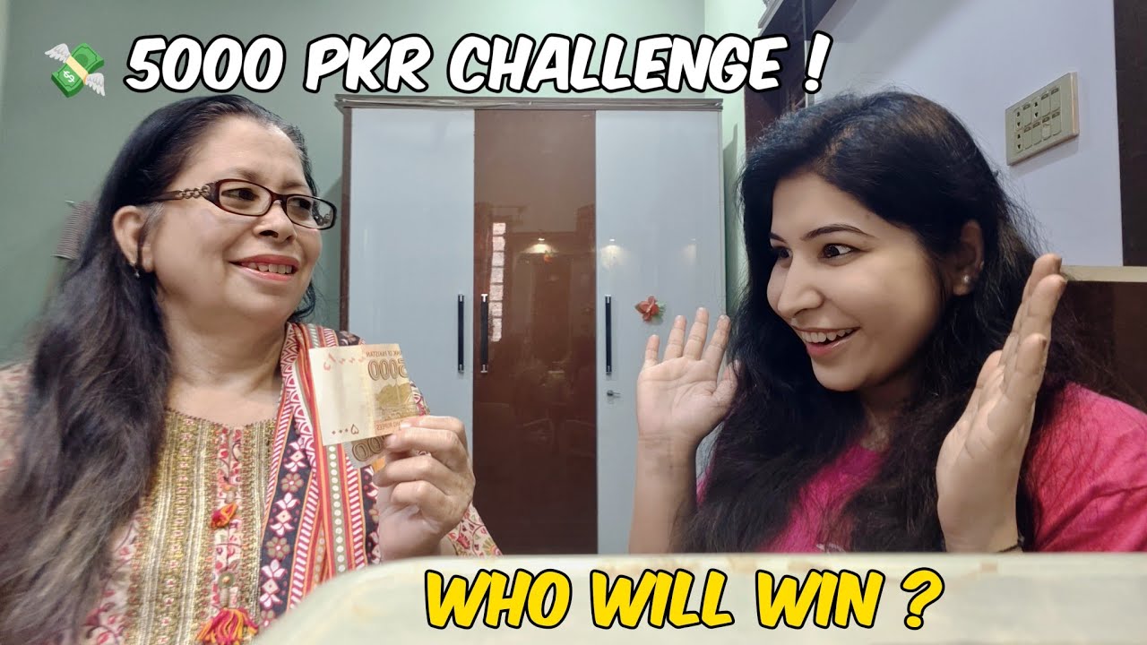 Who Will Win 5000 PKR? 💸 Fun Food Challenge | Mummy vs Daughter 🥘🔥 | Life in Pakistan 🇵🇰