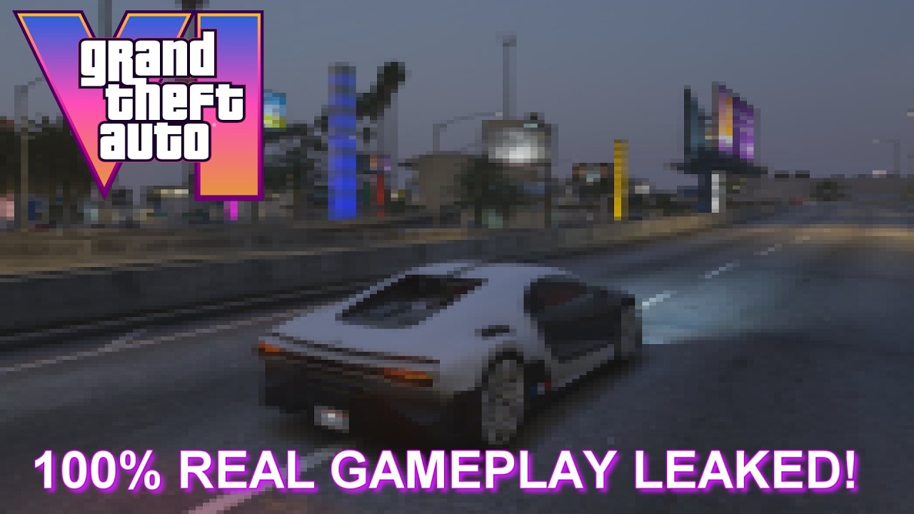 УТЕЧКА 100% НАСТОЯЩЕГО геймплея гиперкара в GTA 6! (Полный разбор)