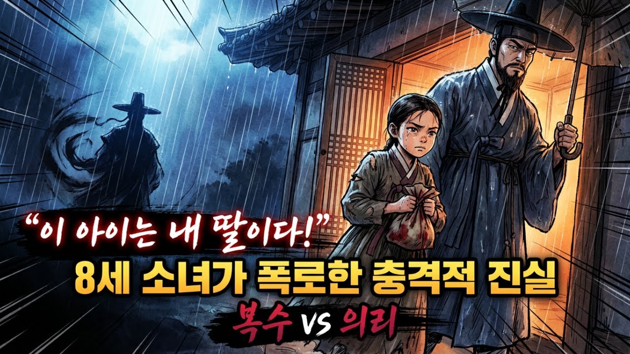 조선 최고의 악당을 무너뜨린 8세 소녀의 살인 증거, 외로운 선비와 뭉쳤다 [조선실화 복수극 눈물]