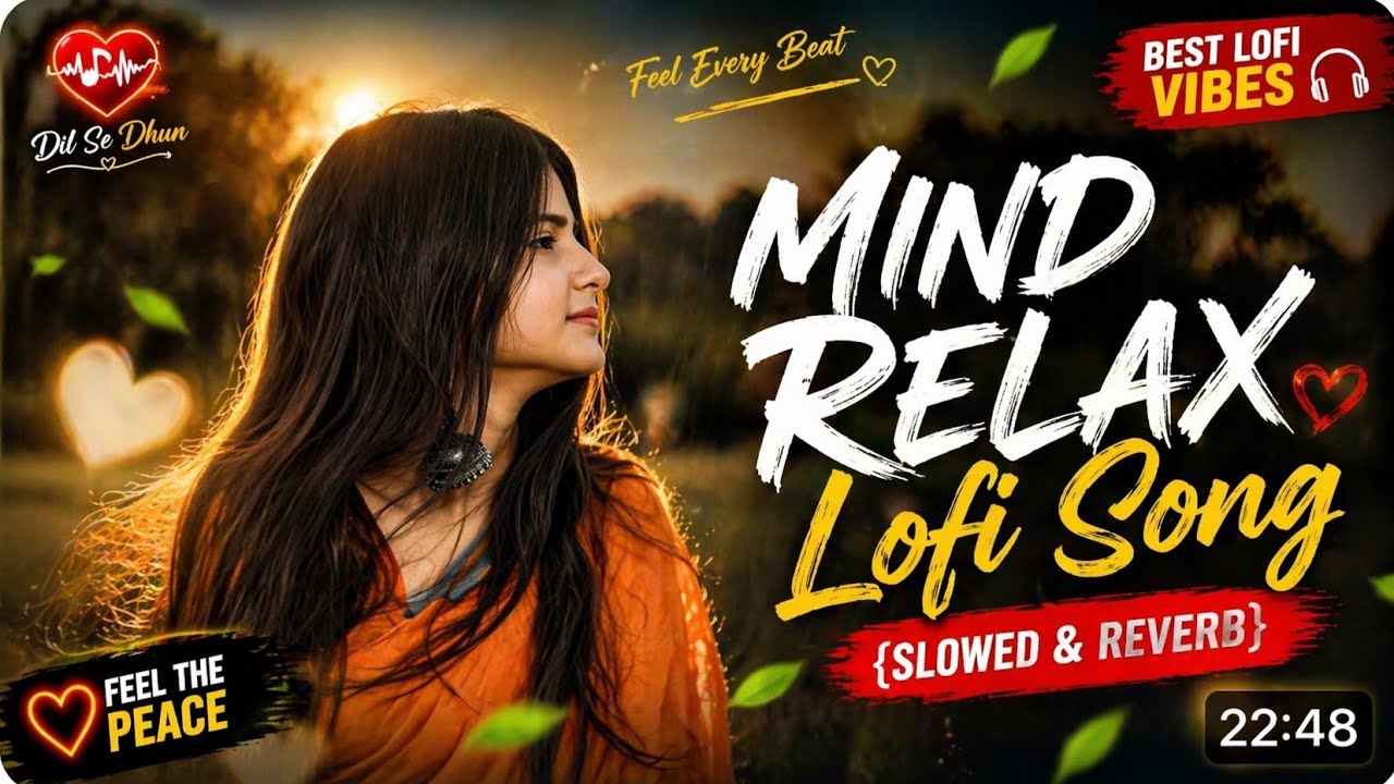 Night Hindi Lofi Songs – 25 Minutes to Chill, Relax & Refresh