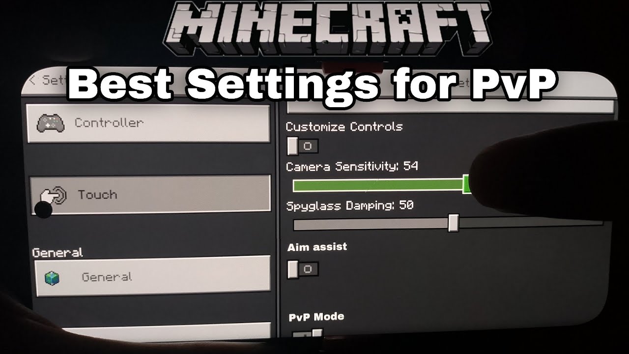 Best Settings For PvP in Minecraft Pocket Edition