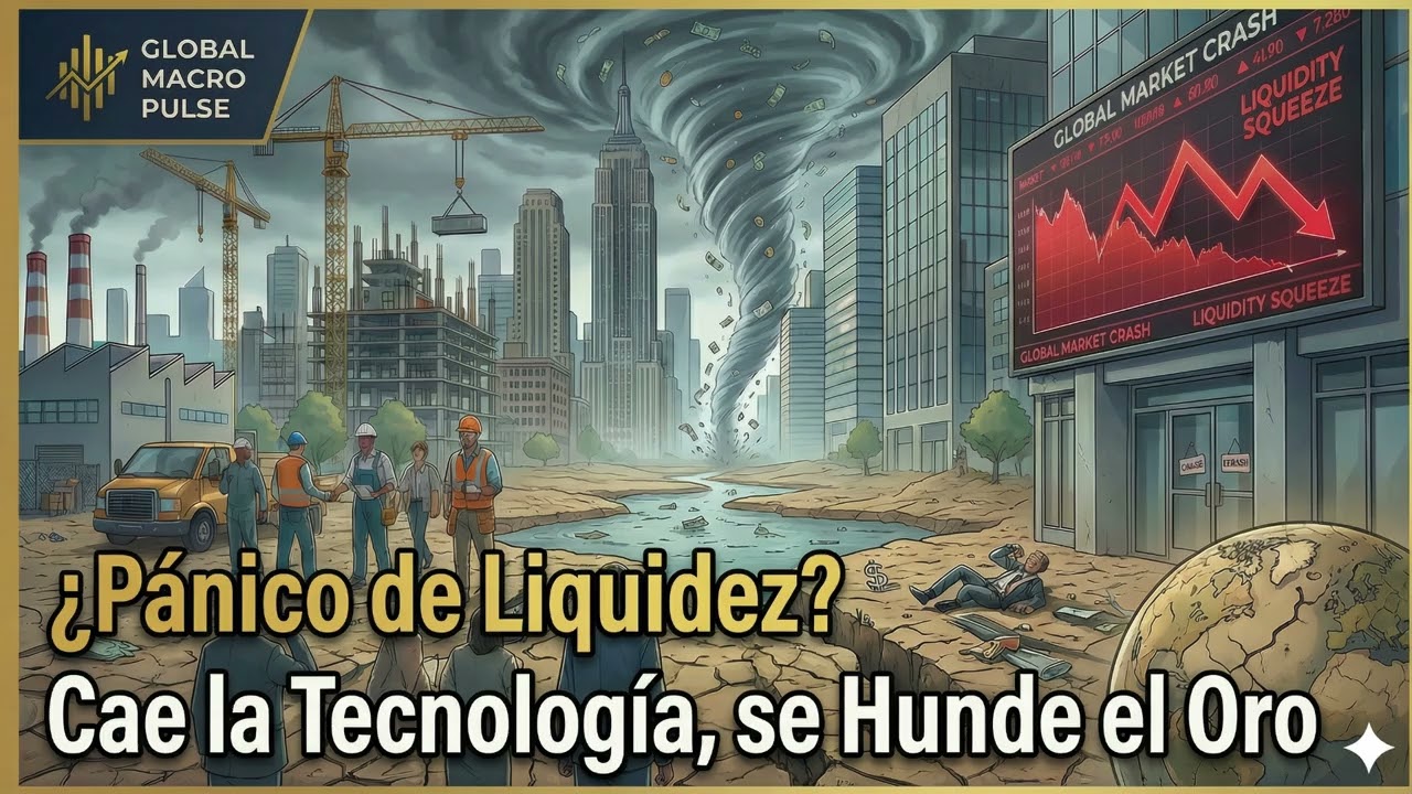 ¡Desplome Tecnológico y Flash Crash del Oro! | ¿Qué está pasando en Wall Street?