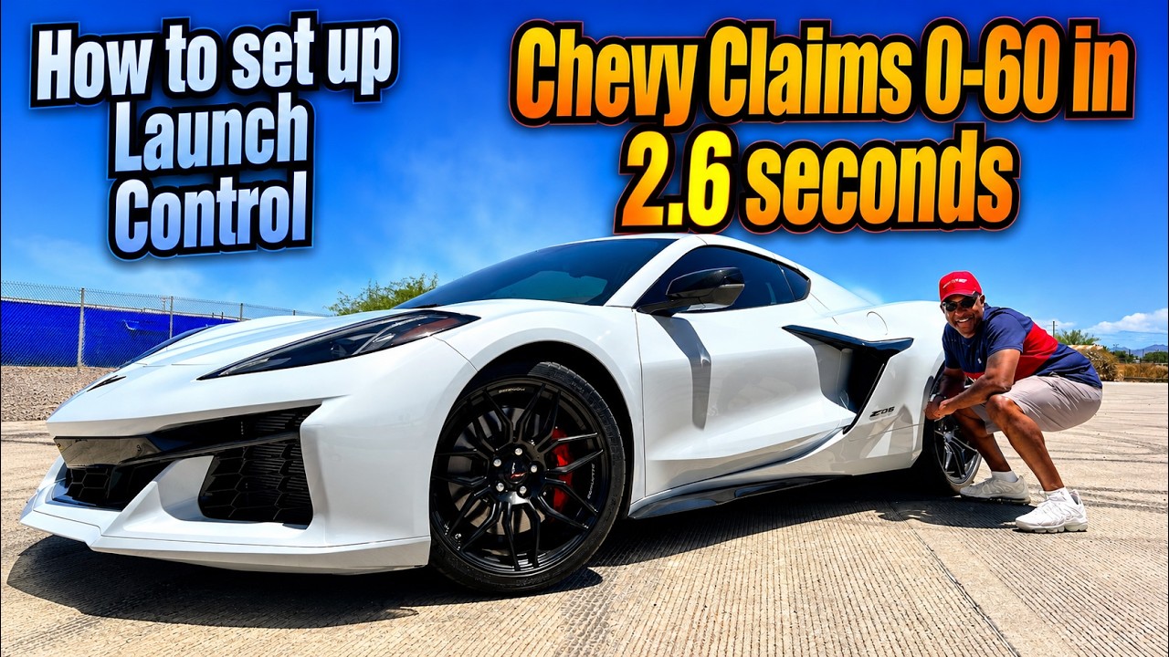 0-60 C8 Corvette Z06: Mastering Launch Control