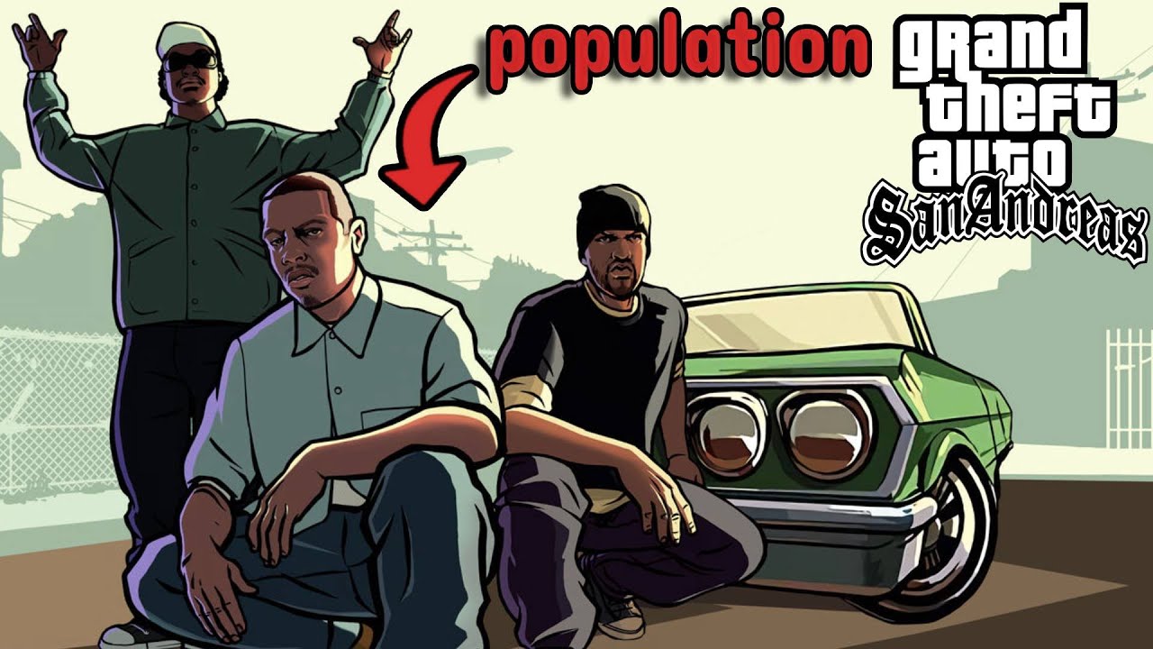 Население GTA San Andreas