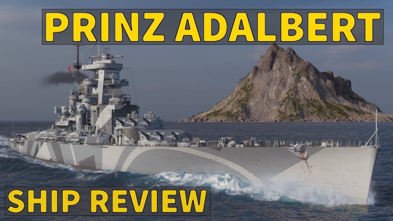 Prinz Adalbert — немецкий вспомогательный крейсер T10 | World of Warships