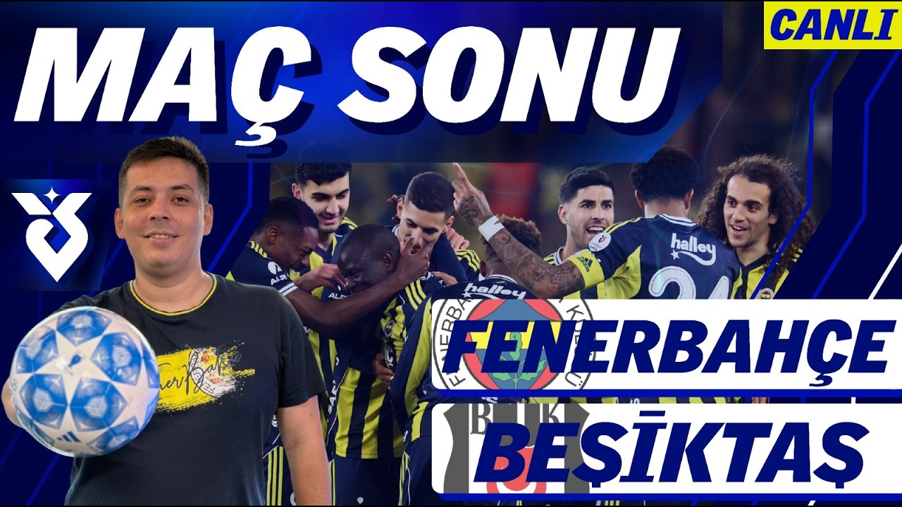 MA&Ccedil; SONU | Fenerbah&ccedil;e 1-0 Beşiktaş | TEDESCO VE SARAN'A RAĞMEN ŞAMPİYONLUK ŞANSIMIZ DEVAM EDİYOR!