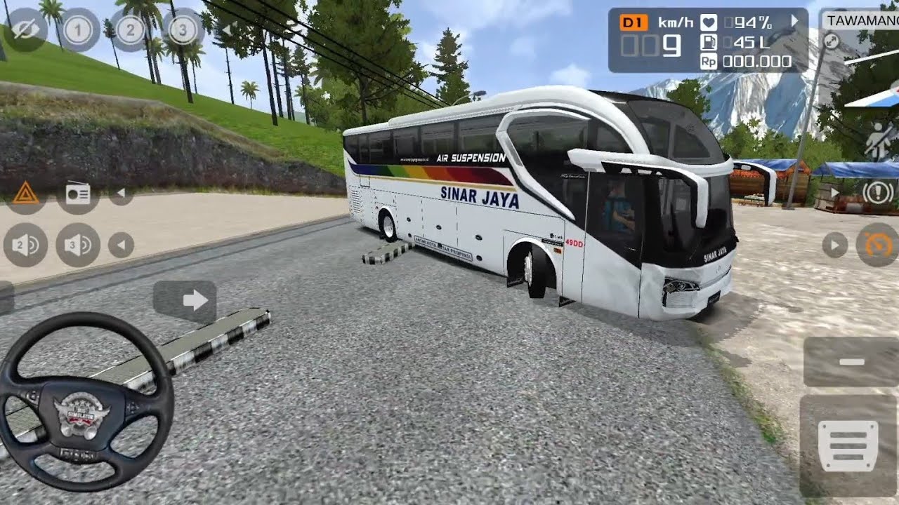 Mercedes Bus drive crazy experience in bus simulator Game |✓