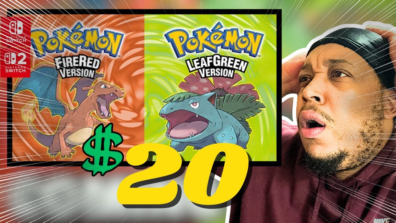 Pokémon FireRed & LeafGreen Are FINALLY Coming to Switch !