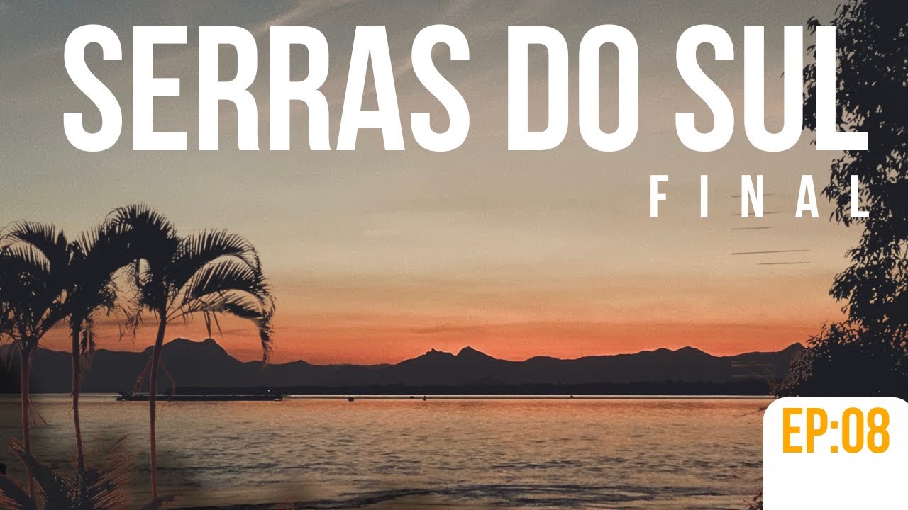 SERRAS DO SUL - FINAL com transito e POR DO SOL INESPERADO! Blumenau à Curitiba - EP 08