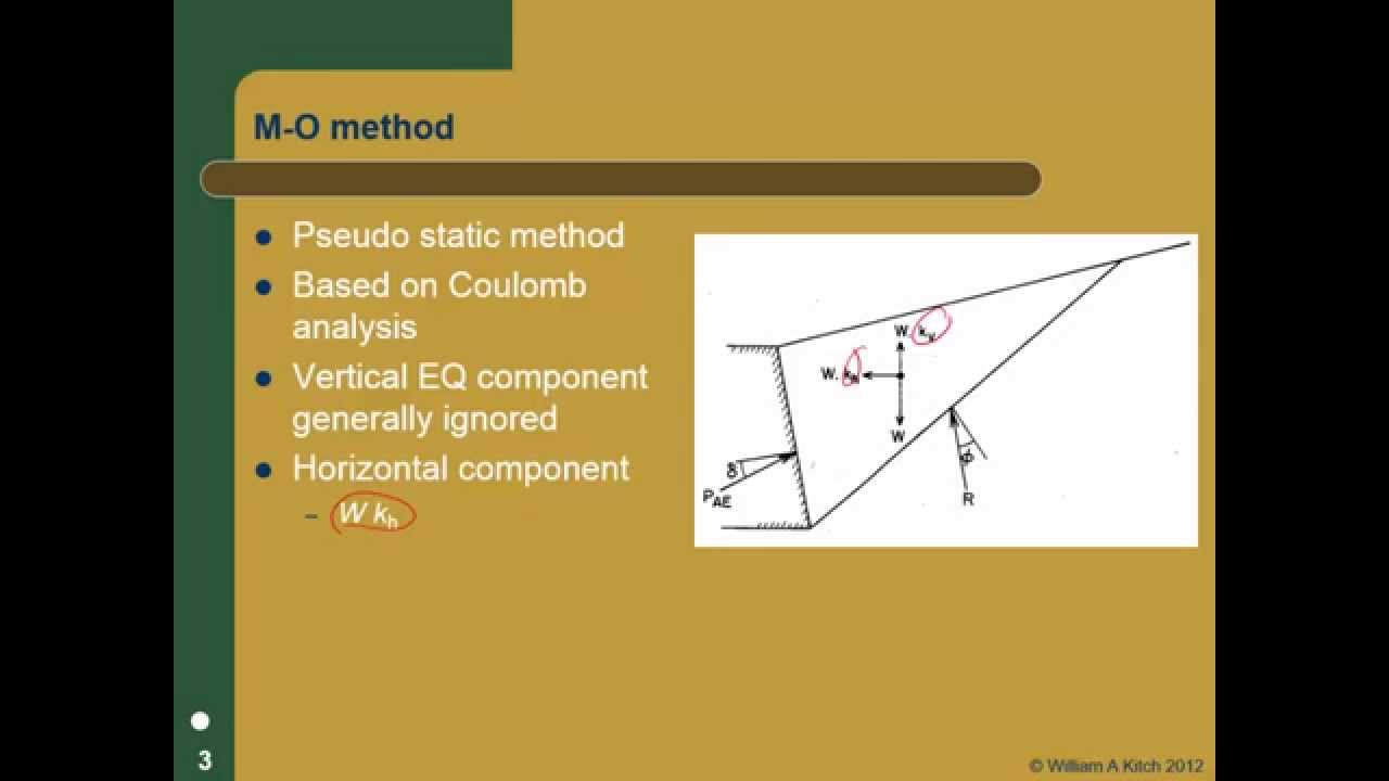 CE 540 Mod 2.6 Earthquake induced EP