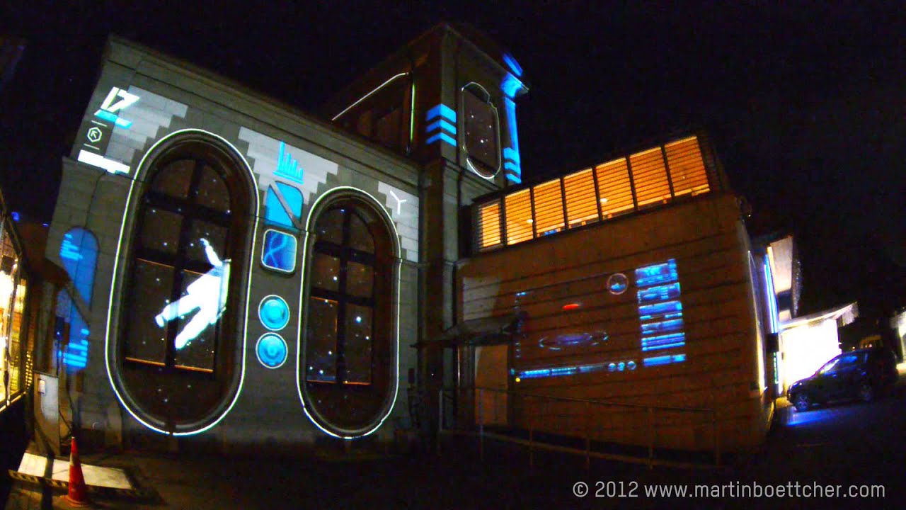 3D mapping projection - UNIVERSE - Grand Casino Baden - Nov. 2012 - Martin Boettcher