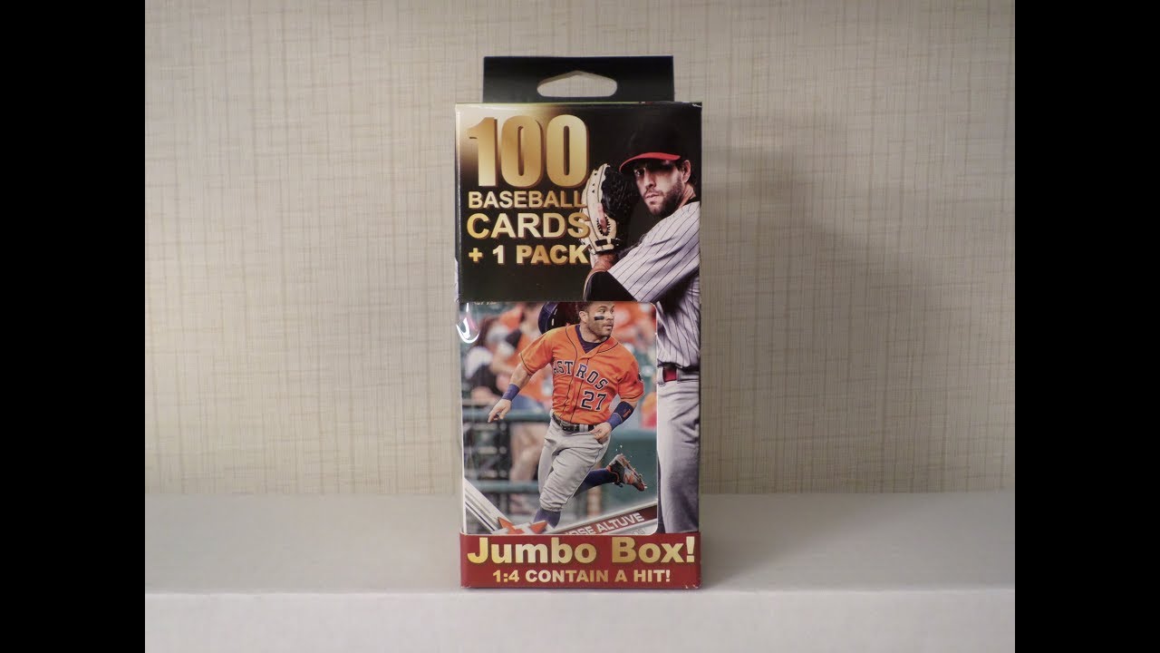 Fairfield Baseball Repack Jumbo Box:  100 Cards + 1 Pack!  ⚾