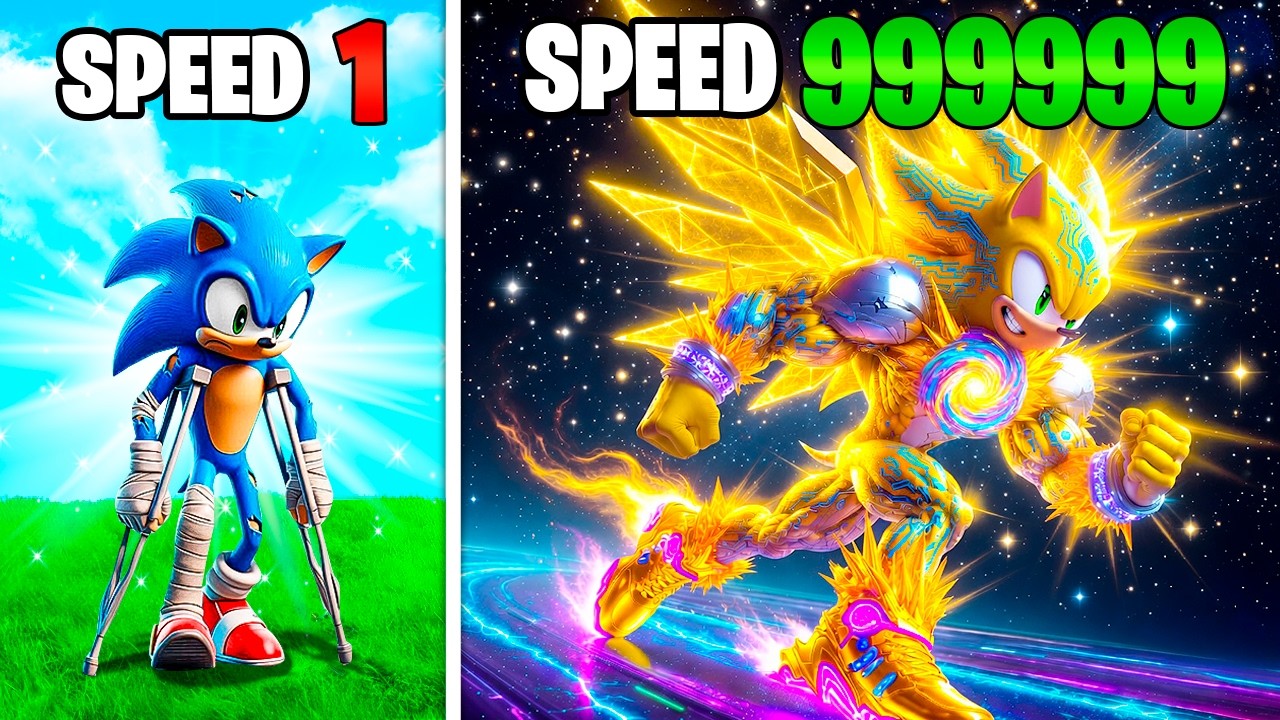 Upgrading to SUPER SPEED Sonic in GTA 5