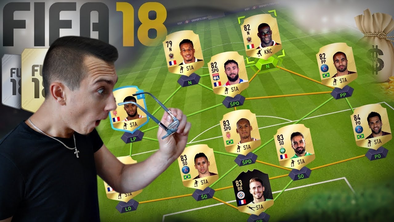 FIFA 18 Ultimate Team #3 ☆ Halloween, Nowy skład i Pierwszy łomot ! SQUAD BATTLES ㋡ MafiaSolec