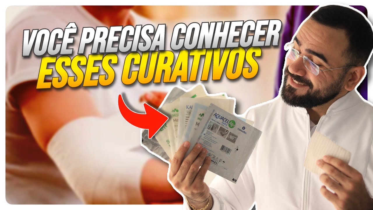 👉VOC&Ecirc; TEM OBRIGA&Ccedil;&Atilde;O DE CONHECER ESSES CURATIVOS! (FERIDAS E CURATIVOS)